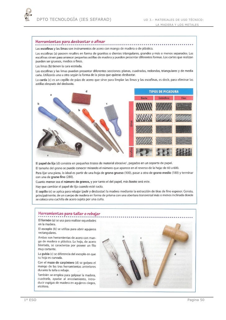 Materiales de uso tecnico