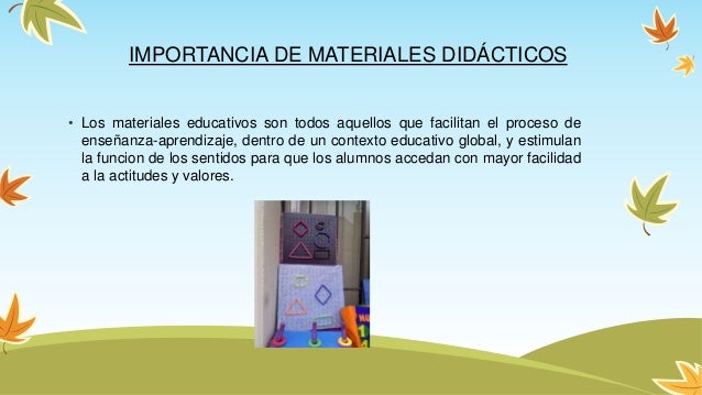 Materiales didácticos