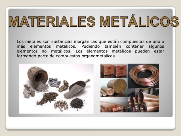 Materiales ferrosos y no ferrosos