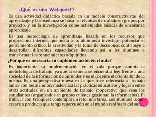 Caza del Tesoro y Webquest | PPTX