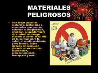 MATERIALES PELIGROSOS ,[object Object]