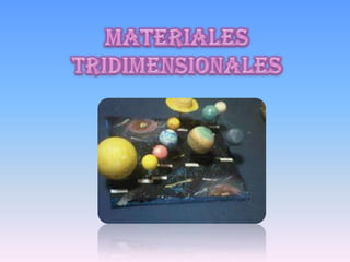 Materiales tridimensionales