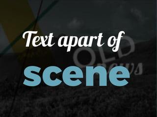 Material fot presentation