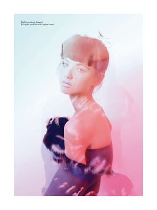 Body American Apparel
Pelzjacke und Schleife Stylist’s own
 