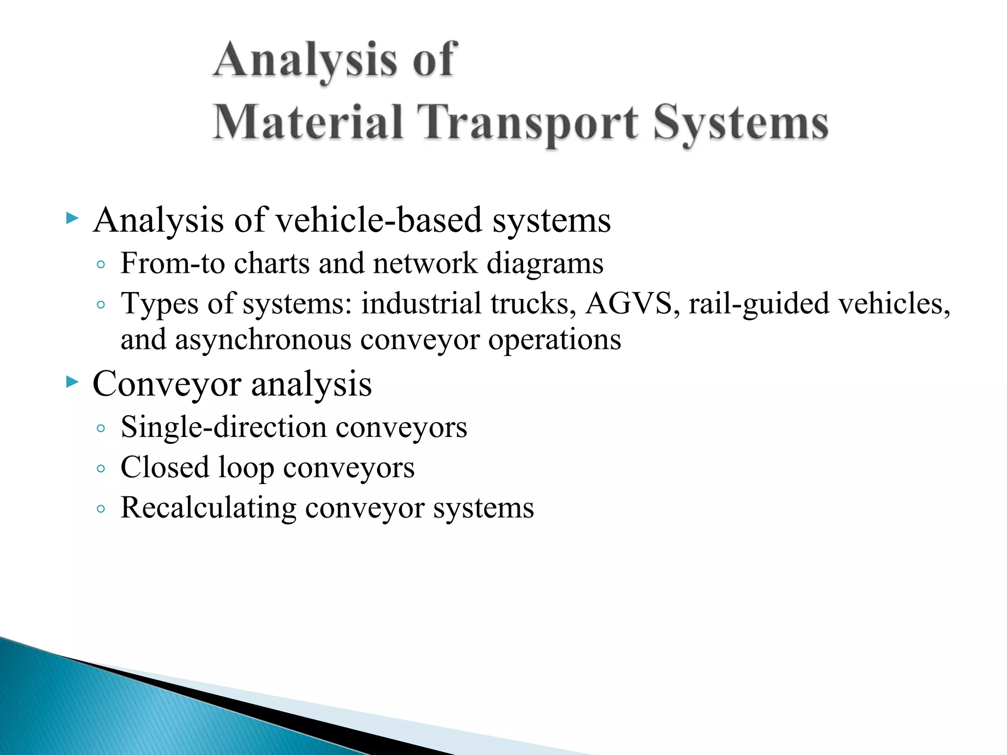 Material Handling & Storage System | PPT
