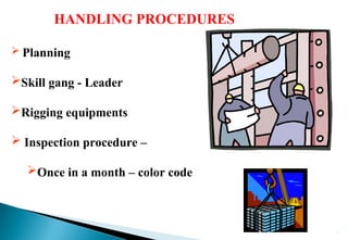Material Handling safety ppt for education | PPT