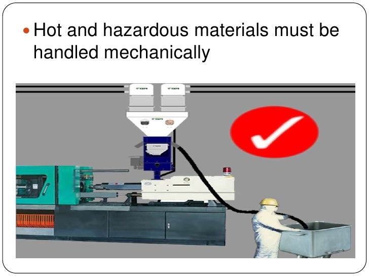 Material handling principles