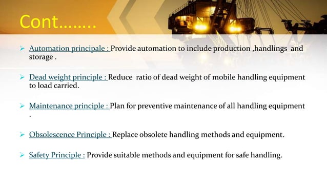 Material handlings | PPT