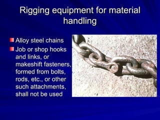 Material Handling safety as per standard_050449.ppt | Free Download