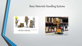 Basic Materials Handling Systems
 