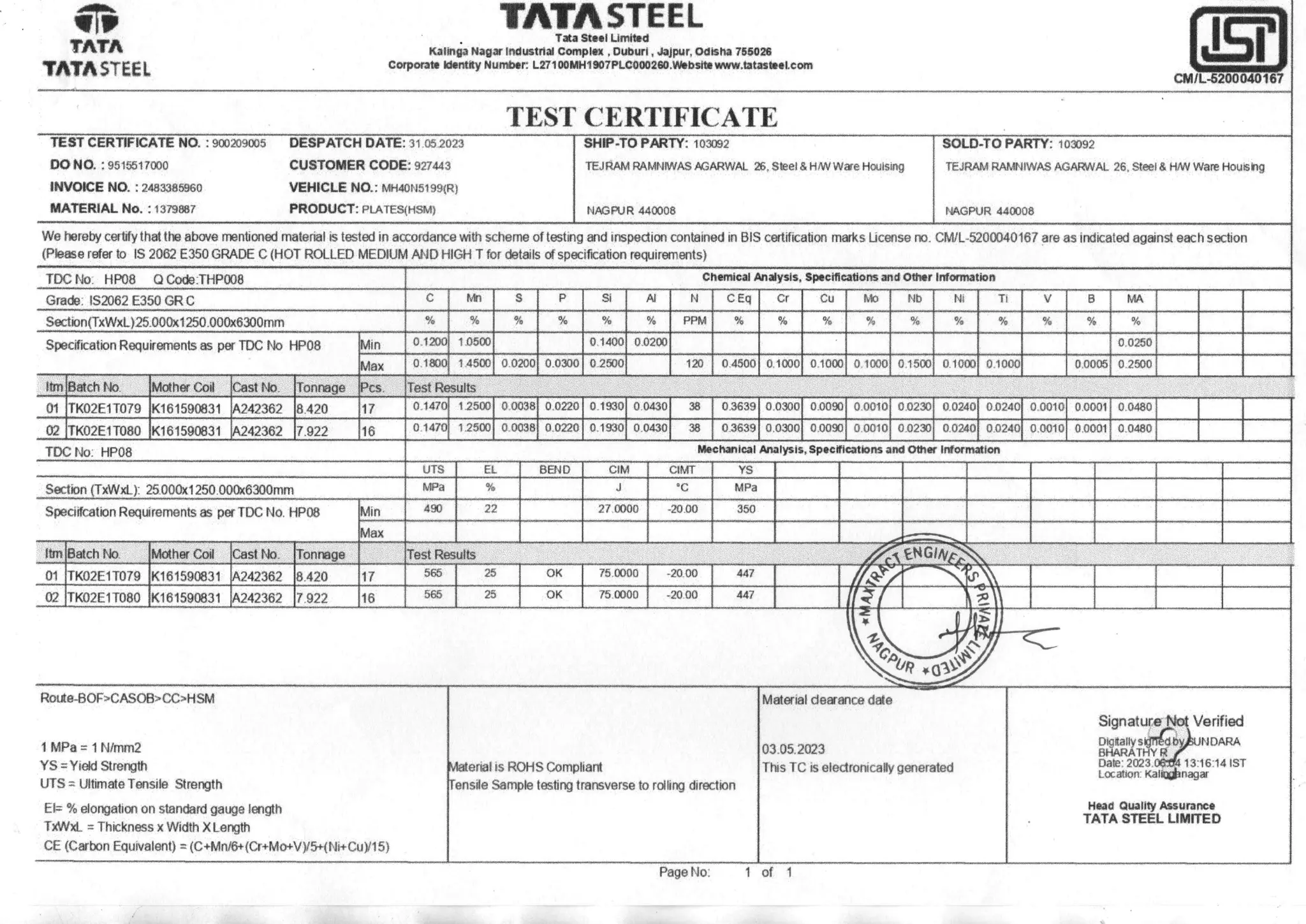 Material Inspection Report.pdf