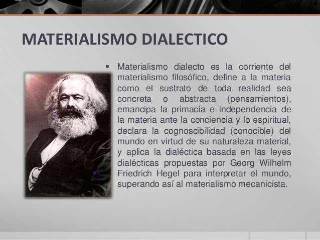 El Materialismo