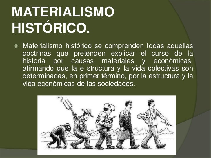 Materialismo como teoría sociológica Materialismo como teoría sociológica
