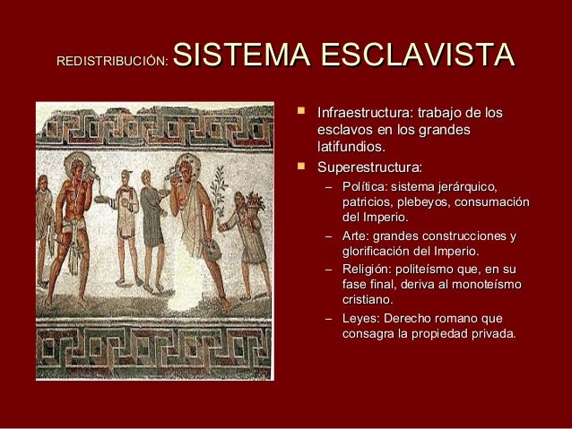 La Etapa Esclavista Estructura Y Superestructura
