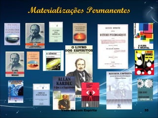35
Materializações PermanentesMaterializações Permanentes
Vade Mecum Espírita
 