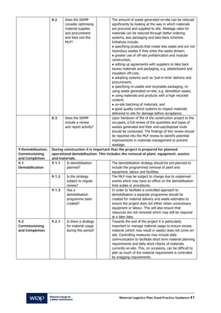 Material logistic plan | PDF