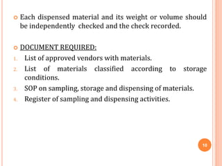 Material management | PPTX