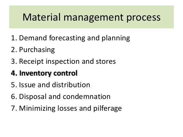 case study on material management in hospital