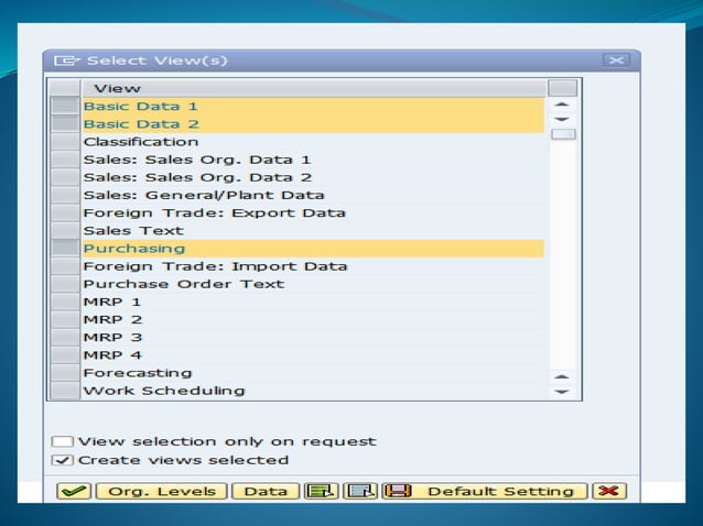 Material master data in sap mm | PPT