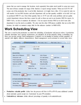 Material master views | DOCX
