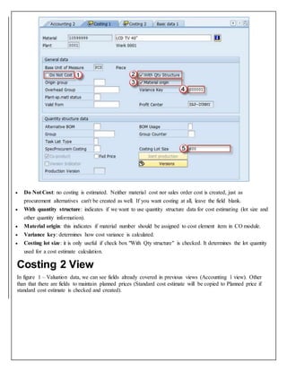 Material master views | DOCX