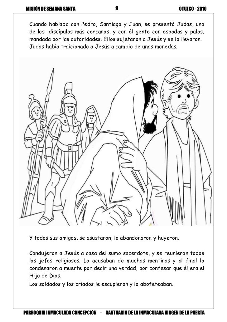 Material Para Colorear Semana Santa