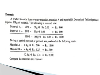 Material Mix Variance is a part of material.pptx
