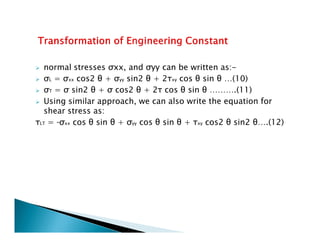 Material modelling for design | PDF