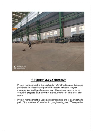 Material movement in a manufacturing plant | PDF