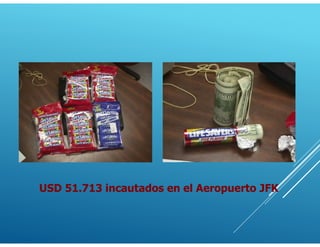 USD 51.713 incautados en el Aeropuerto JFK
 