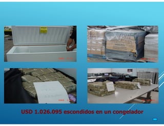 USD 1.026.095 escondidos en un congelador
 