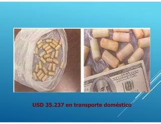 USD 35.237 en transporte doméstico
 