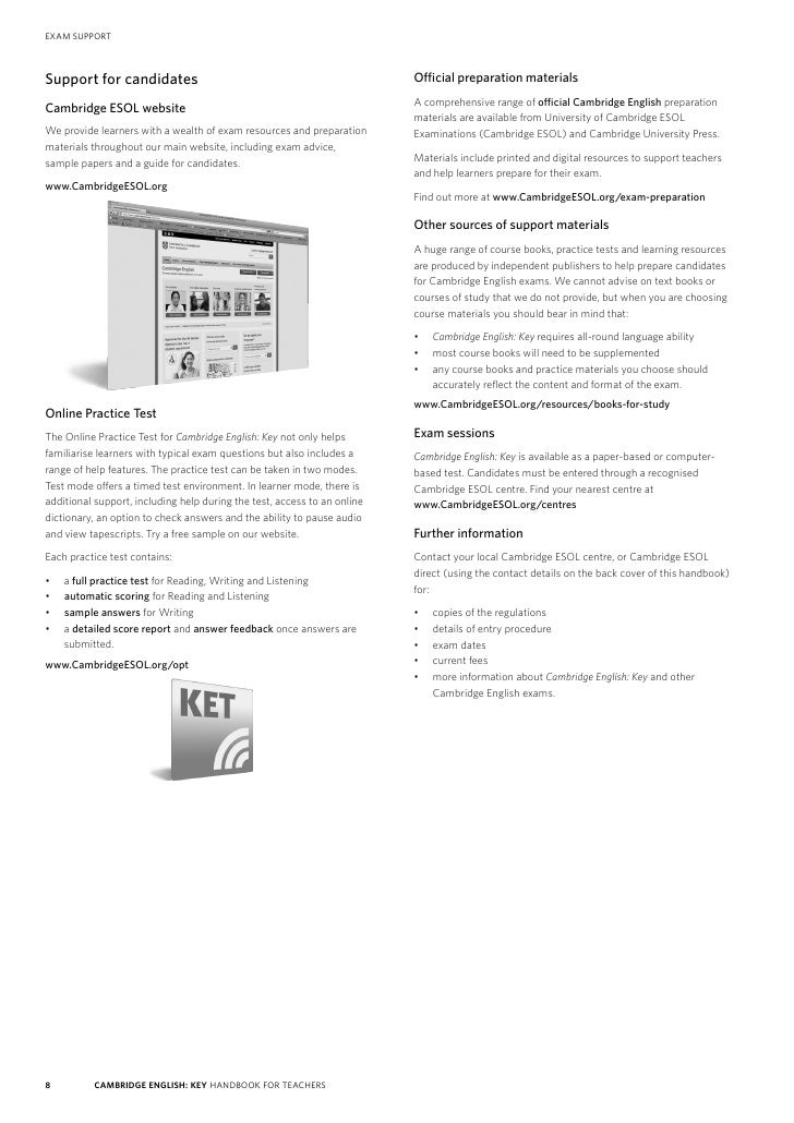 test handbook english cambridge for key teachers para ket pca, handbook Material test handbook english cambridge for key teachers para ket pca, handbook Material