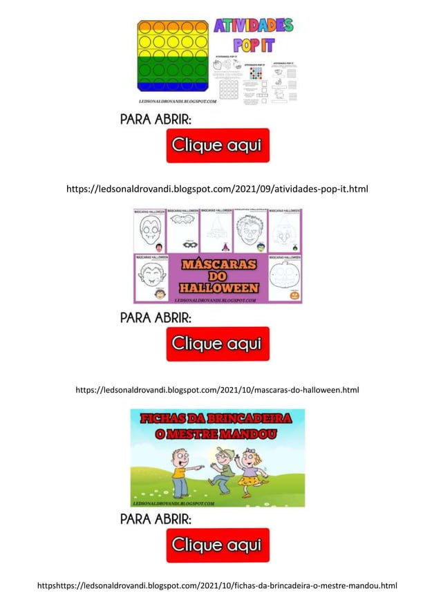 Material pedagógico grátis blog do ledson aldrovandi PDF