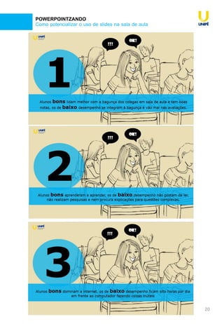 Como potencializar o uso de slides na sala de aula
POWERPOINTZANDO
20
 