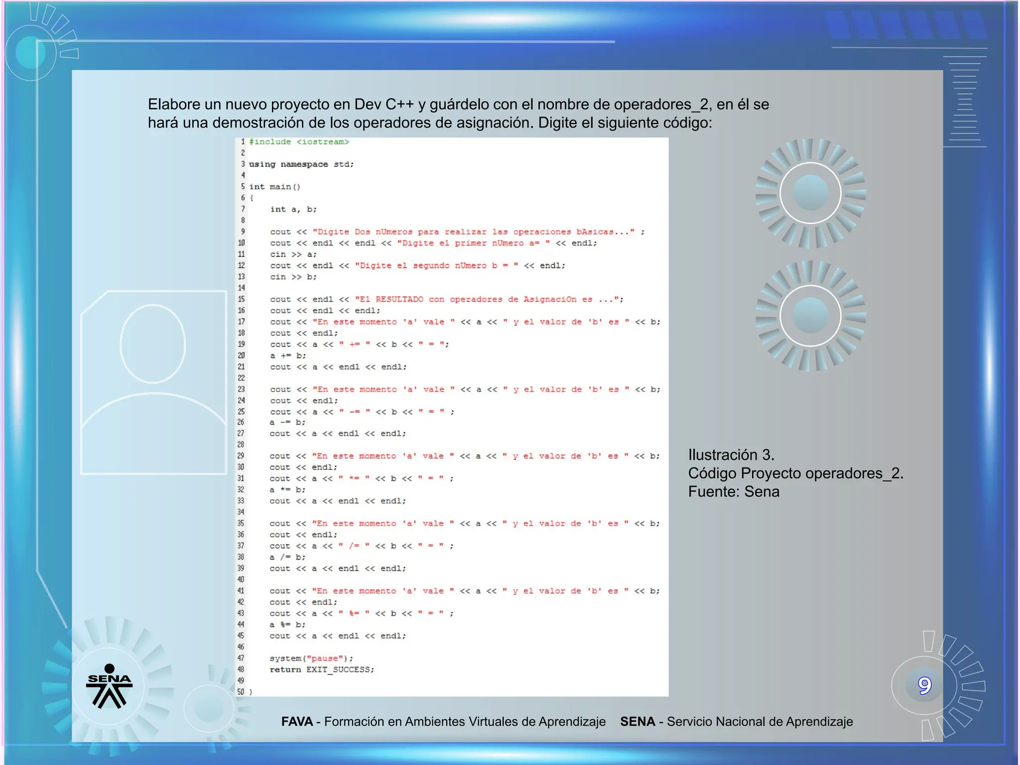Estructura del lenguaje c++. Operaciones básicas y su jerarquía ...