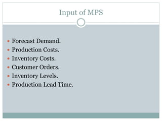Material requirement planning and its importance om | PPSX