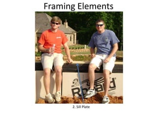 Framing Elements2. Sill Plate