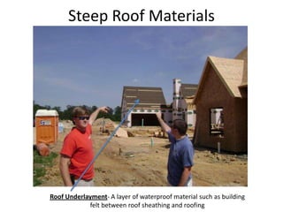 Steep Roof MaterialsClay Tile Roof