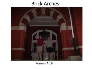 Brick ArchesRoman Arch