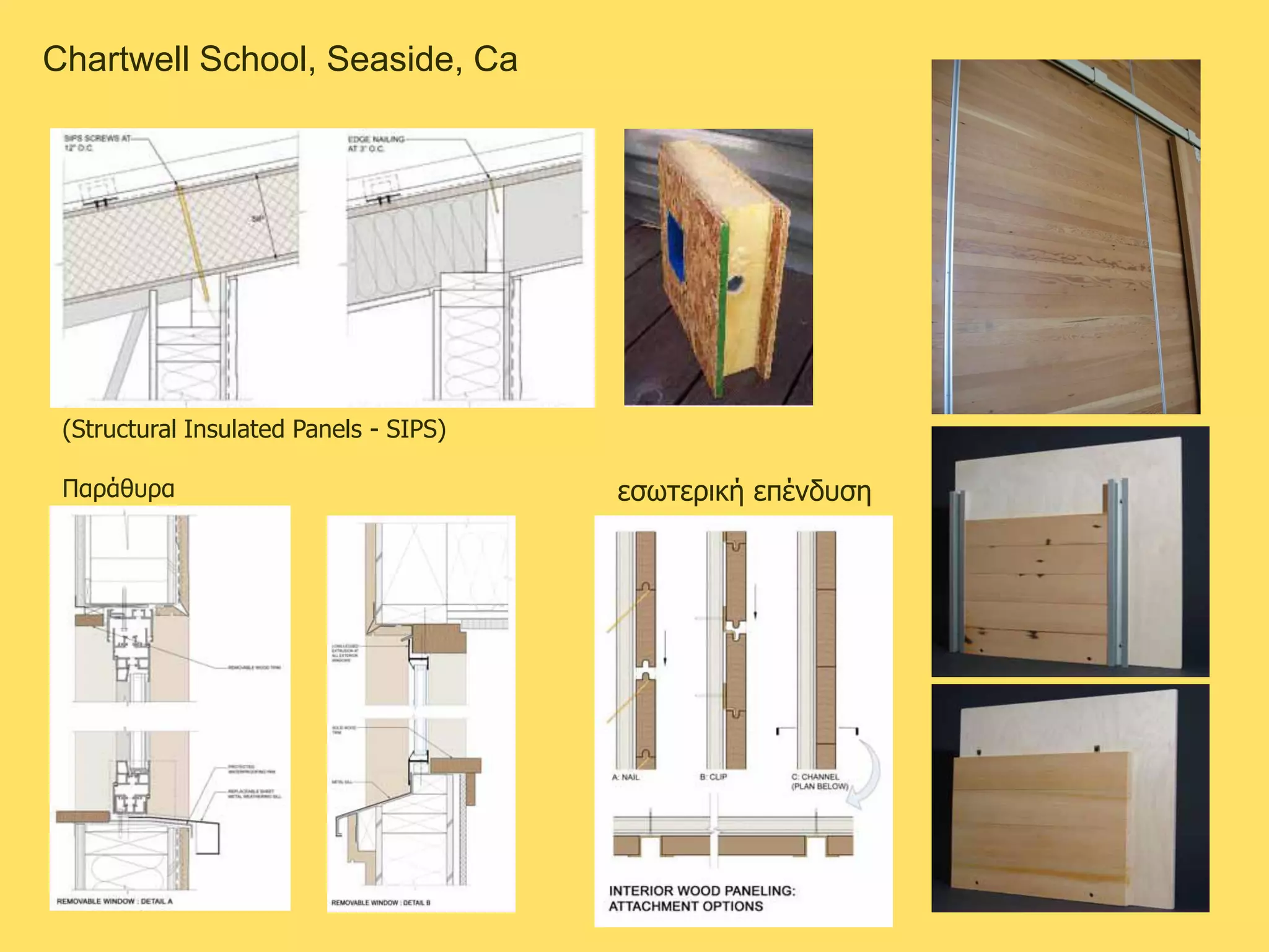 Chartwell School, Seaside, Ca




 (Structural Insulated Panels - SIPS)

 Πανάεονα                               εζςηενζηή επέκδοζδ
 