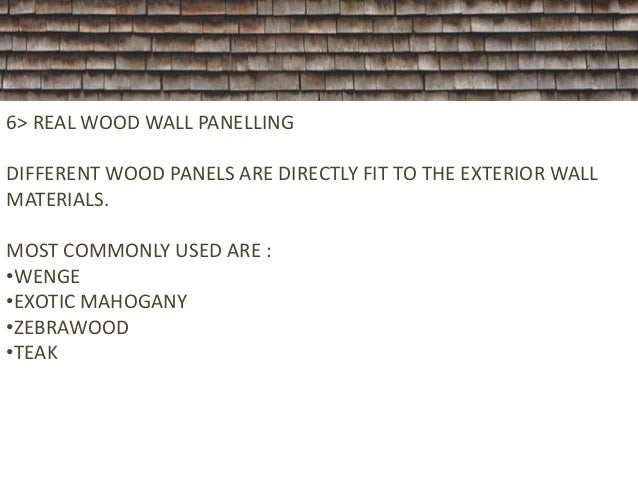 Wall Finishes Materials And Applications