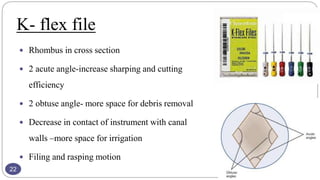 MATERIALS and instruments in endodonticspptx | PPTX