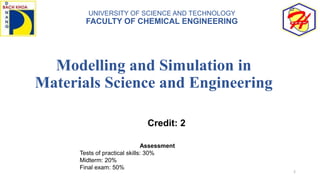 Modelling and Simulation in Materials Science and Engineering | PDF