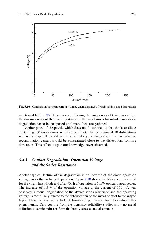 Materials and reliability handbook for semiconductor optical and elec…