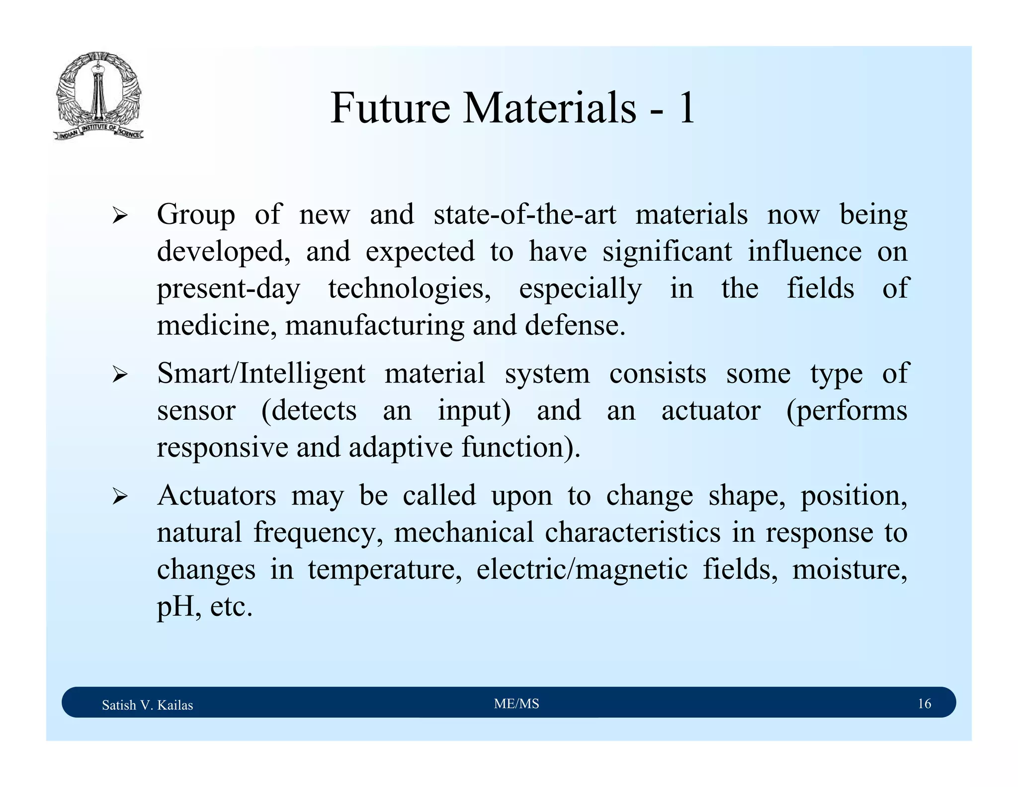 Material science notes | PDF | Chemistry | Science