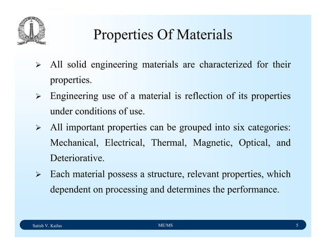 Material science notes | PDF | Chemistry | Science