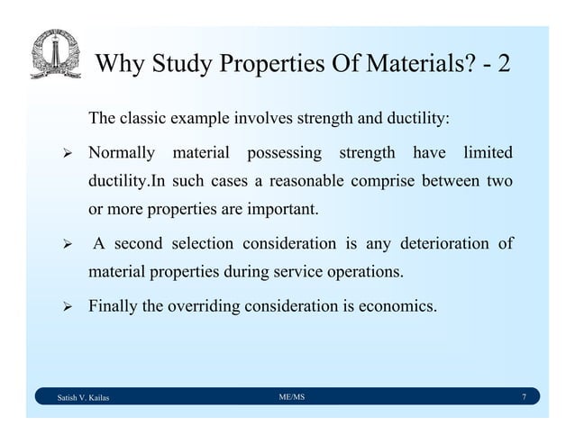 Material science notes | PDF | Chemistry | Science