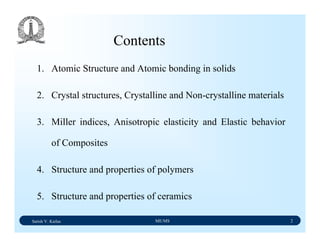 Material science notes | PDF