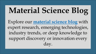 Science Files Blog Material Science Blog | PDF